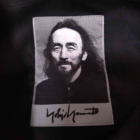 ヨウジヤマモト Yohji Yamamoto SIGNATURE LEATHER MINI TOTE BAG メンズ